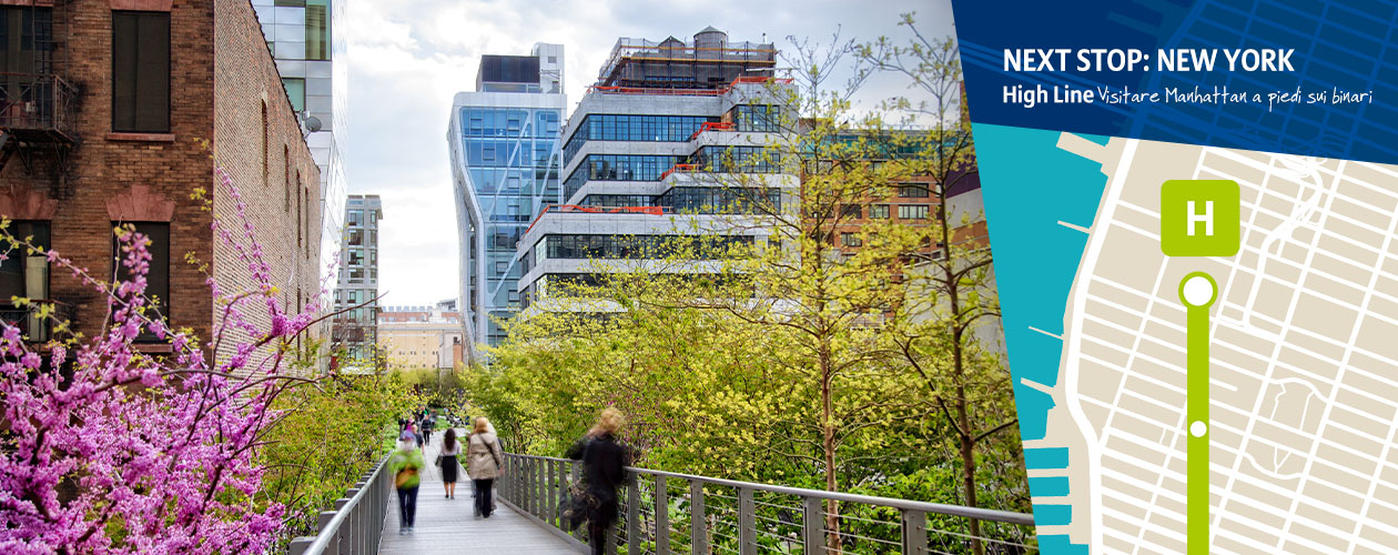 Tour di New York: lungo la High Line alla scoperta di Manhattan  | Allianz Global Assistance