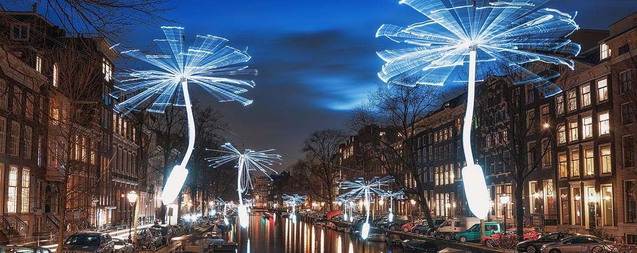 Festival delle luci di Amsterdam: il tour a piedi nella capitale olandese | Allianz Global Assistance